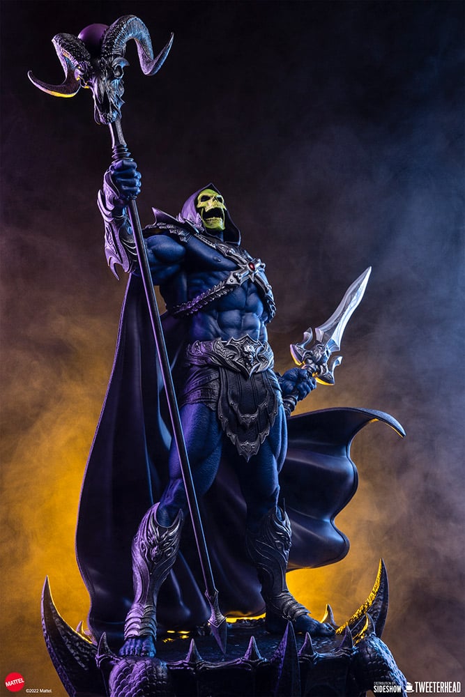 skeletor legends maquette tweeterhead masters of the universe gallery d c f