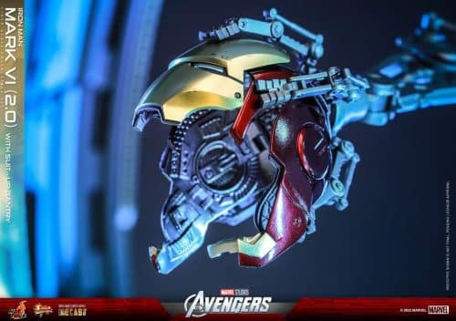Iron Man Mark VI (2.0) And Suit-Up Gantry Figure Set