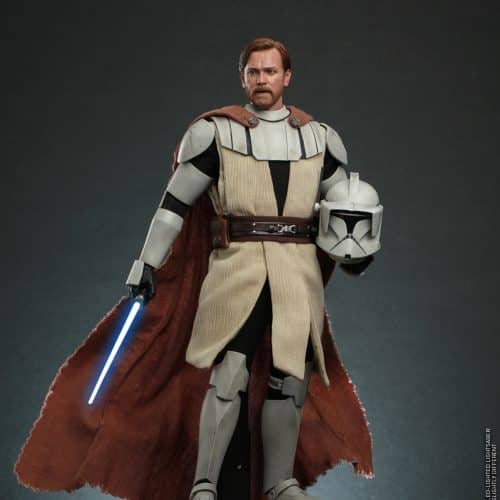 Hot Toys Star Wars The Clone Wars Obi-Wan Kenobi Figure