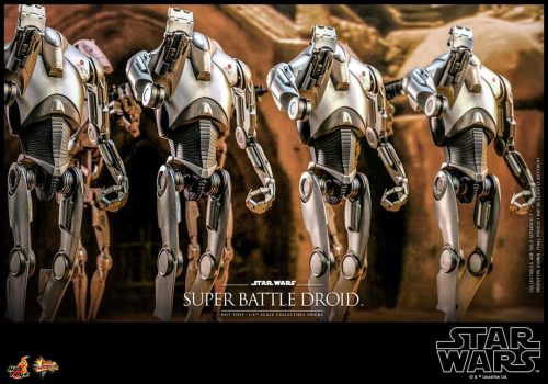 Hot Toys Star Wars Super Battle Droid Sixth Scale Figure