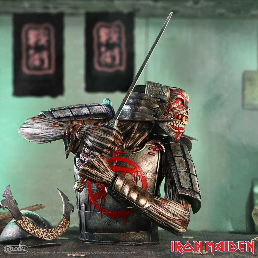 iron maiden senjutsu bust box gallery d be d
