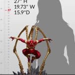 iron spider man premium format figure marvel gallery d c ddbb