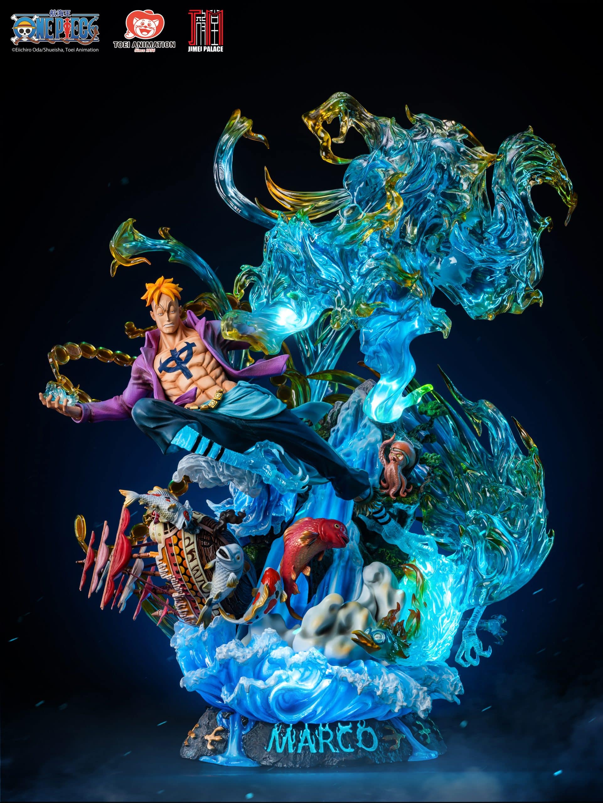 One Piece Marco Statue Comic Concepts