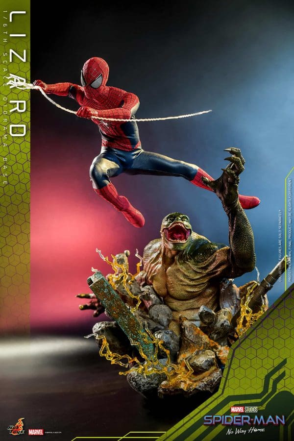 Hot Toys The Amazing Spider-Man Lizard Diorama Base - Comic Concepts