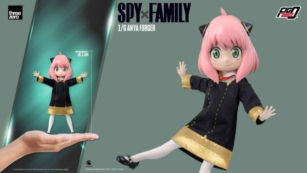 ThreeZero Anya Forger Figure Spy X Family Limited Collectible