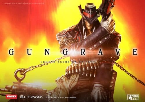 Blitzway Gungrave Statue Anime Limited Collectible 1/4 Scale