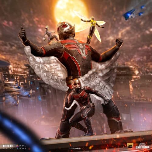 Iron Studios Ant-Man and The Wasp Deluxe Statue Quantumania Limited Collectible
