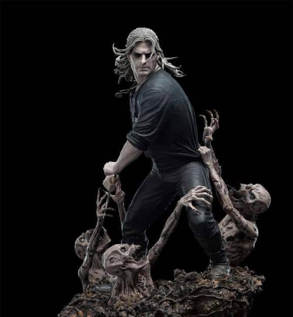WETA Workshop The Witcher Geralt Statue The White Wolf (Season 2) Limited Edition Collectible