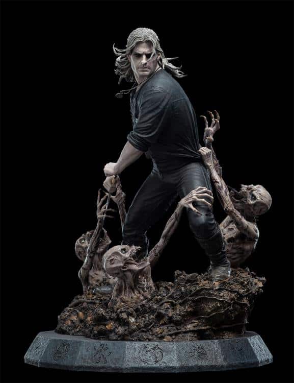 WETA Workshop The Witcher Geralt Statue The White Wolf (Season 2) Limited Edition Collectible
