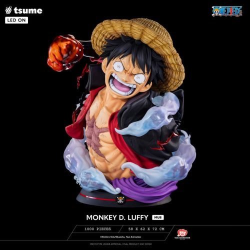 Tsume Monkey D. Luffy Bust One Piece Limited Edition M.U.B. Collectible