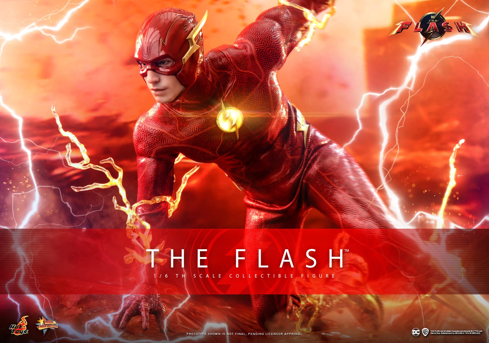 Hot Toys The Flash Figure Limited Sixth Scale Collectible