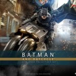 Hot Toys Batman And Batcycle Figure Set Limited Collectible