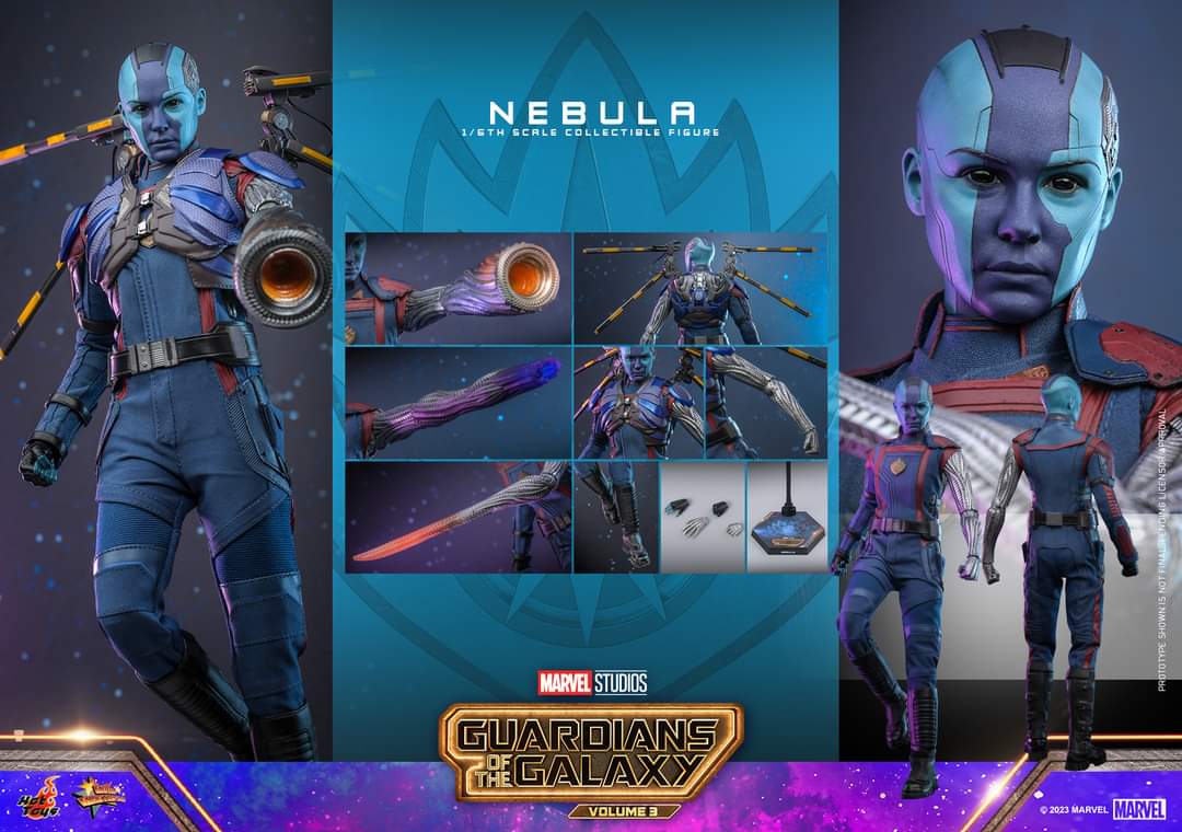 Hot Toys Nebula Figure Guardians Of The Galaxy Vol. 3 Limited