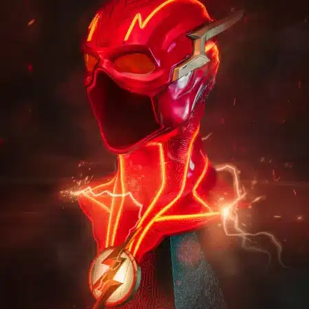 PureArts The Flash Cowl Replica 1:1 Scale Art Mask Limited Collectible