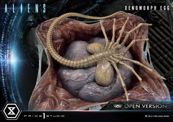 Prime 1 Studio Xenomorph Egg Statue Open Version Aliens Limited
