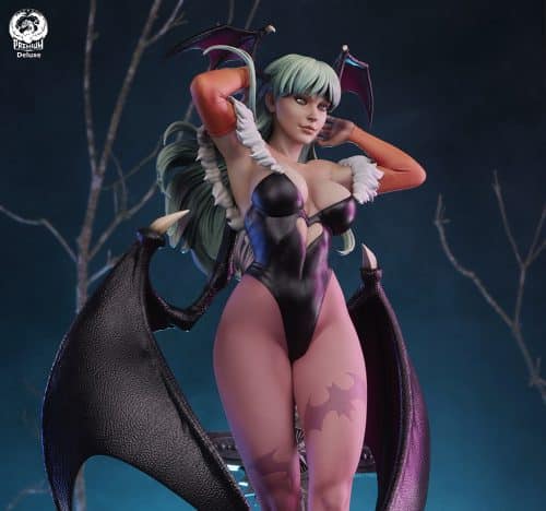 PCS Morrigan Statue Deluxe 1/3 Scale Darkstalkers Limited Collectible