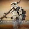 Hot Toys Sandtrooper Seargent Figure Sixth Scale Star War Limited Collectible