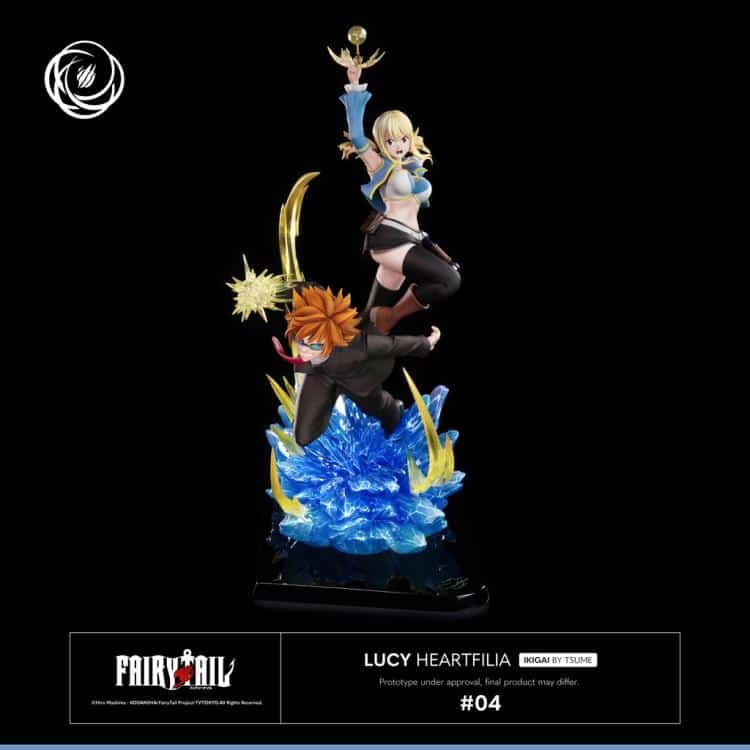 Tsume Lucy and Leo Ikigai Statue Fairy Tail 1/6 Scale Limited Collectible