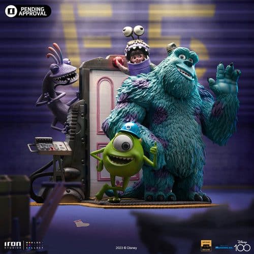 Iron Studios Monsters Inc. Statue Deluxe Disney Limited Collectible - Comic  Concepts
