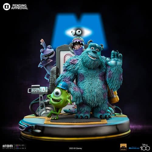 Iron Studios Monsters Inc. Statue Deluxe Disney Limited Collectible