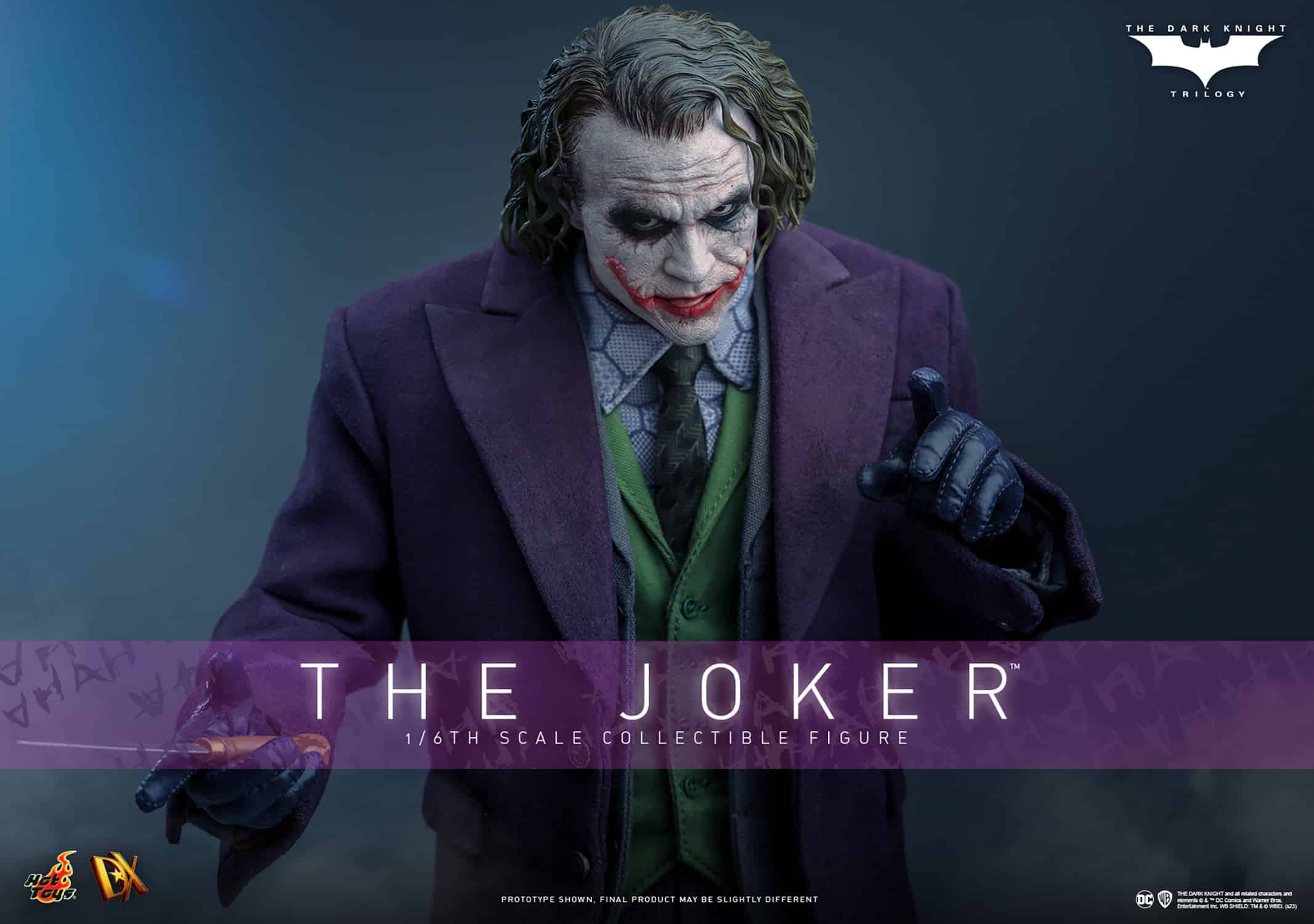 Hot Toys The Joker Figure Heath Ledger The Dark Knight Limited Collectible