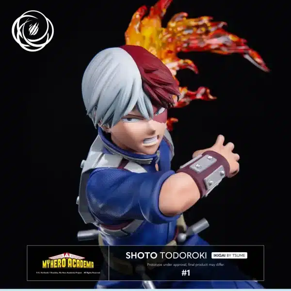 Tsume Shoto Todoroki Ikigai Statue 1/6 Scale My Hero Academia