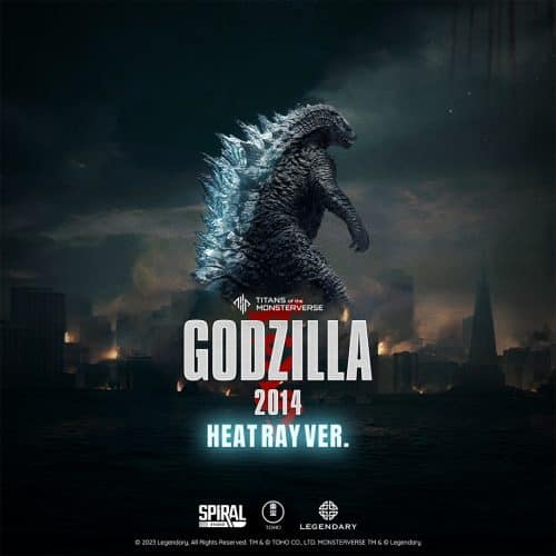 Spiral Studio Godzilla 2014 Heat Ray Version Limited Collectible