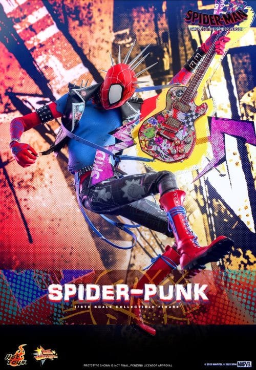 Hot Toys Spider-Punk Sixth Scale Figure Spider-Man Limited 1/6 Collectible