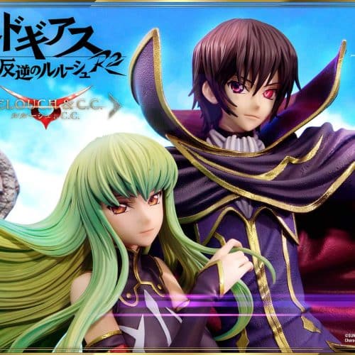 Prime 1 Studio Lelouch Lamperouge and C.C. Statue 1/6 Scale Limited Code Geass Lelouch of the Rebellion Collectible