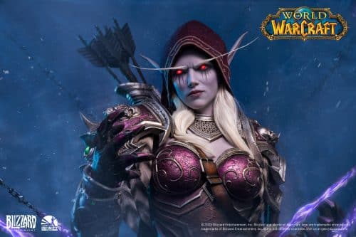 Infinity Studio Sylvanas Windrunner Bust Life-Size World Of Warcraft Limited Collectible Statue