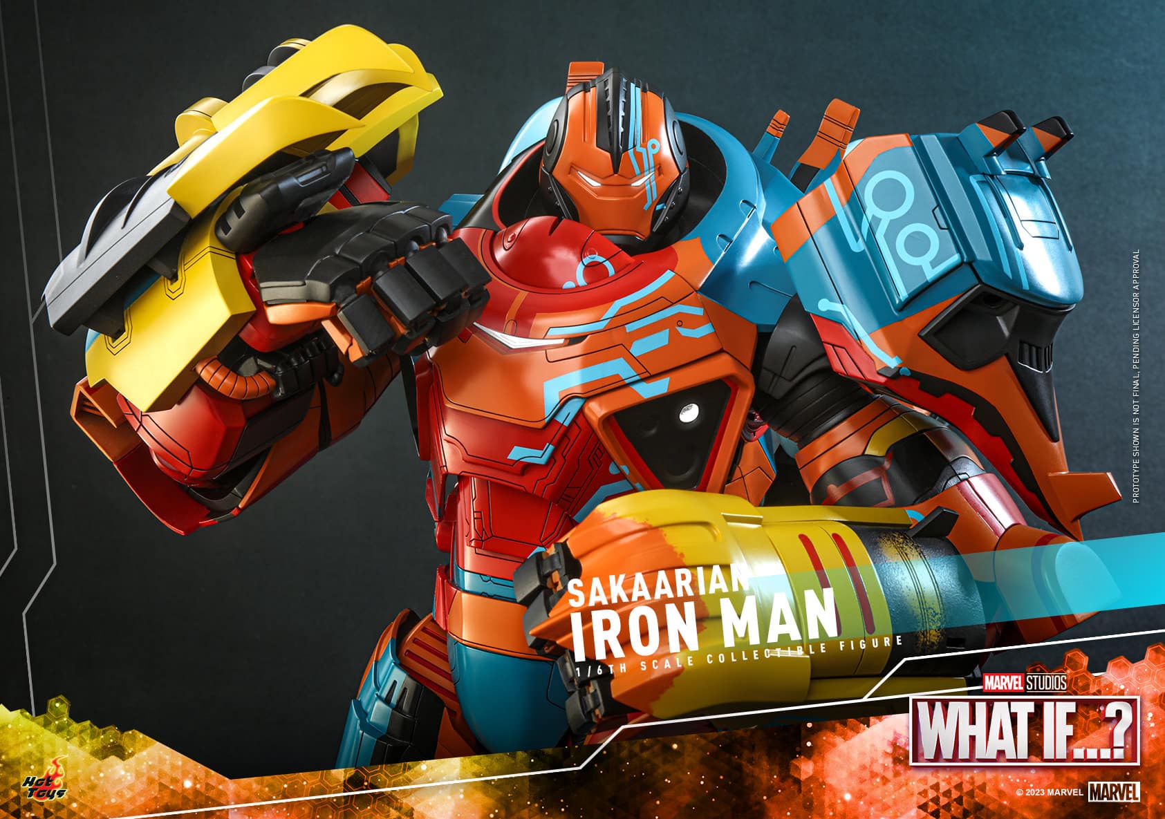 sakaarian-iron-man_marvel_gallery_65836bf30b645 Hot Toys Saakarian Iron Man Sixth Scale Figure Marvel 1/6 Limited Collectible