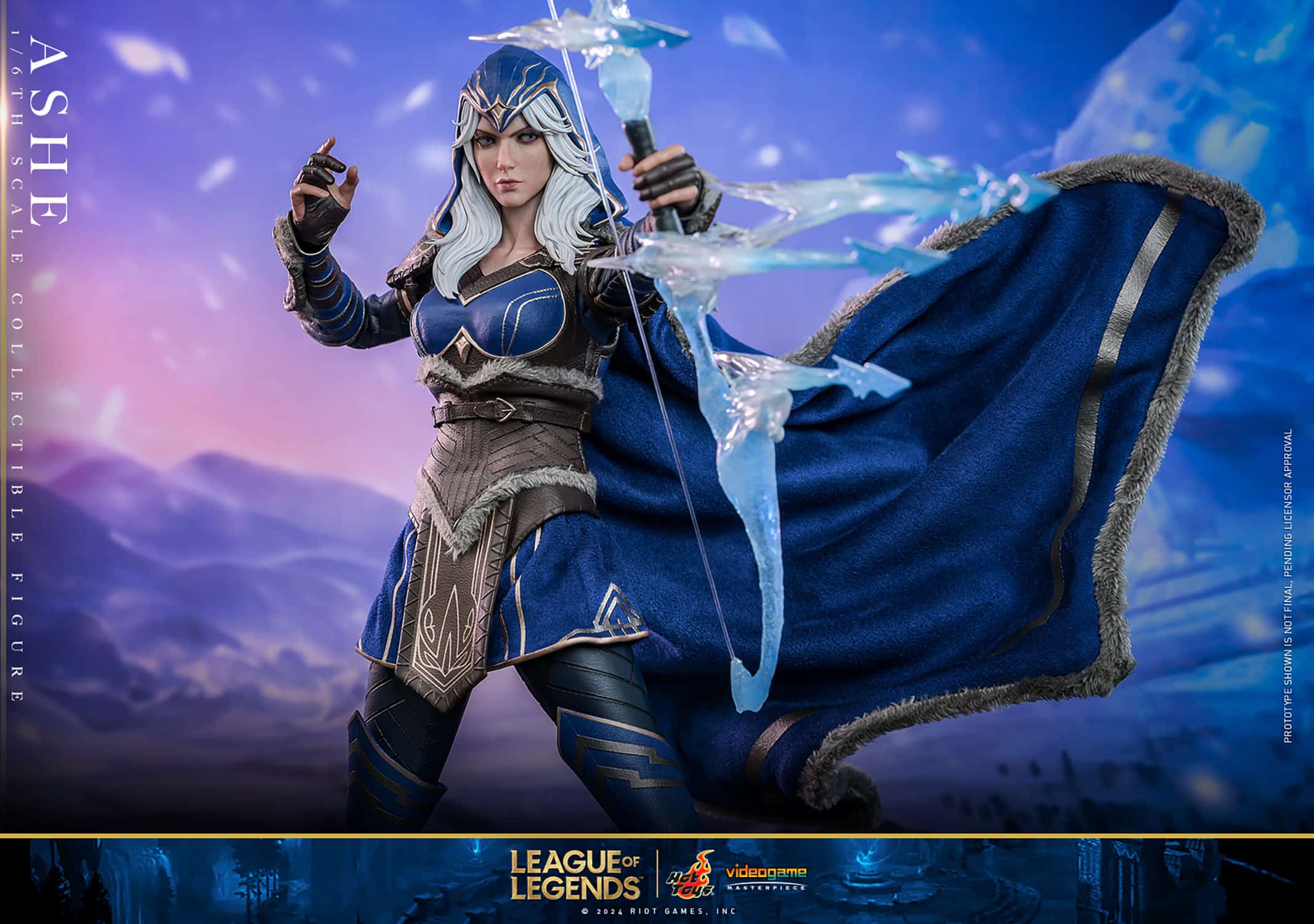 Hot Toys Ashe Sixth Scale Figure League Of Legends Limited 1/6 Collectible