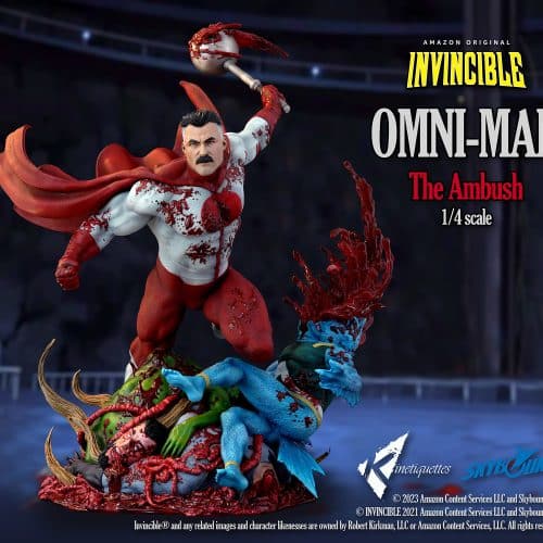 Kinetiquettes Omni-Man: The Ambush Statue Invincible Limited Collectible