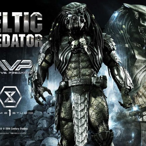 Prime 1 Studio Celtic Predator Statue 1/3 Scale Alien Vs Predator Collectible