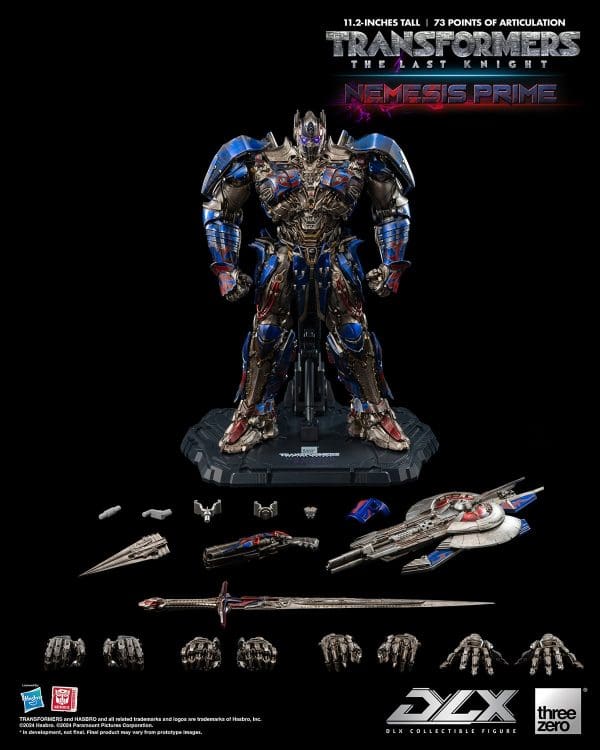 ThreeZero Nemesis Prime DLX Figure Limited Transformers