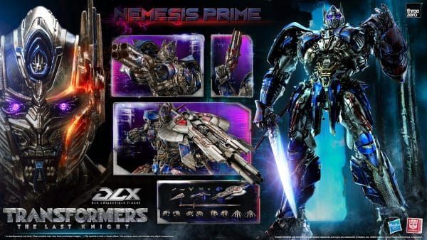 ThreeZero Nemesis Prime DLX Figure Limited Transformers