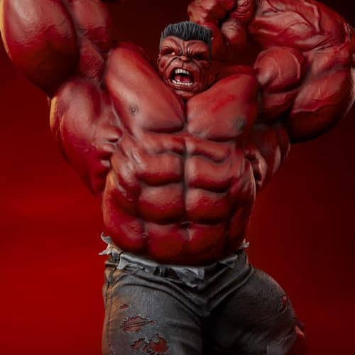 Sideshow Collectibles Red Hulk Thunderbolt Ross Premium Format Figure Store Exclusive Statue Variant