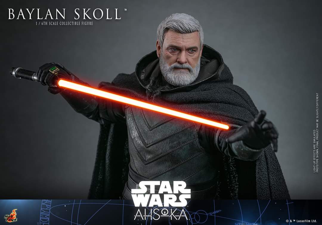Hot Toys Baylan Skoll Sixth Scale Figure Star Wars 1:6 Collectible