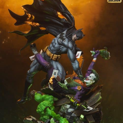 Sideshow Collectibles Batman Vs The Joker: Eternal Enemies Statue Diorama DC Limited Collectible