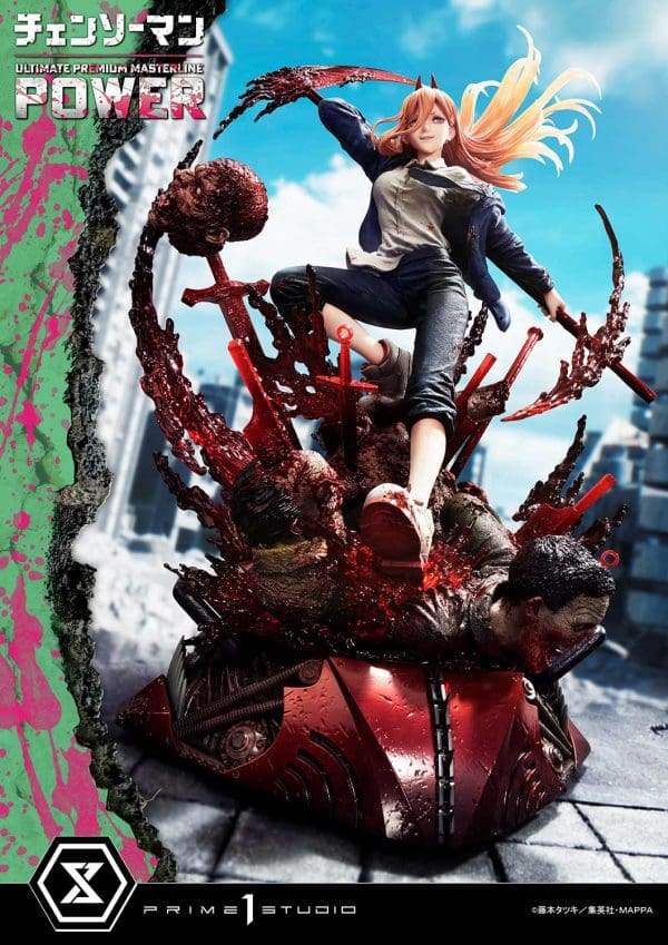 Prime 1 Studio Power Statue Chainsaw Man Limited Anime Collectible