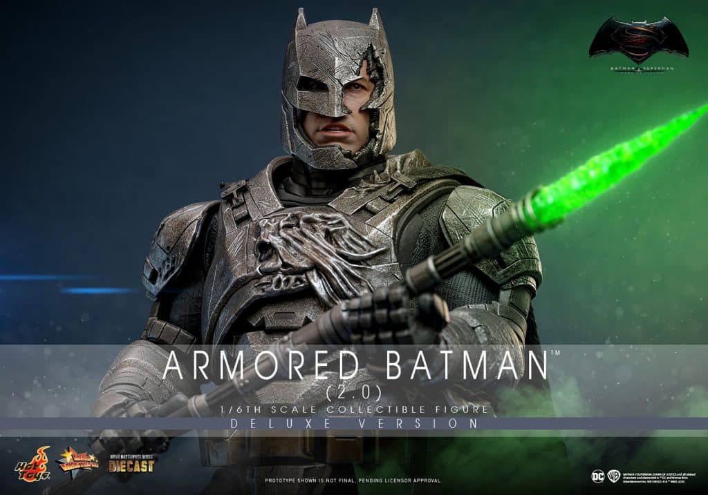 Hot Toys Armored Batman Sixth Scale Figure DC Limited