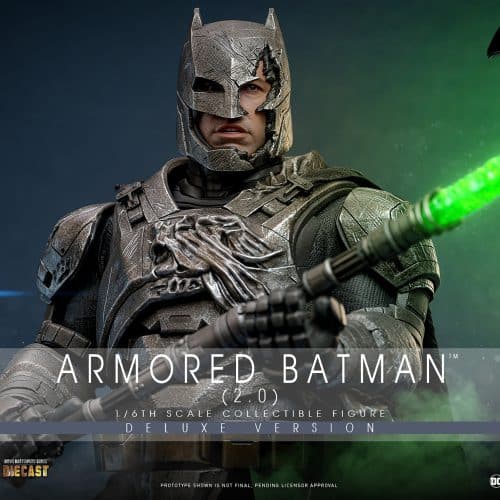 Hot Toys Armored Batman 2.0 Sixth Scale Figure DC Limited Collectible