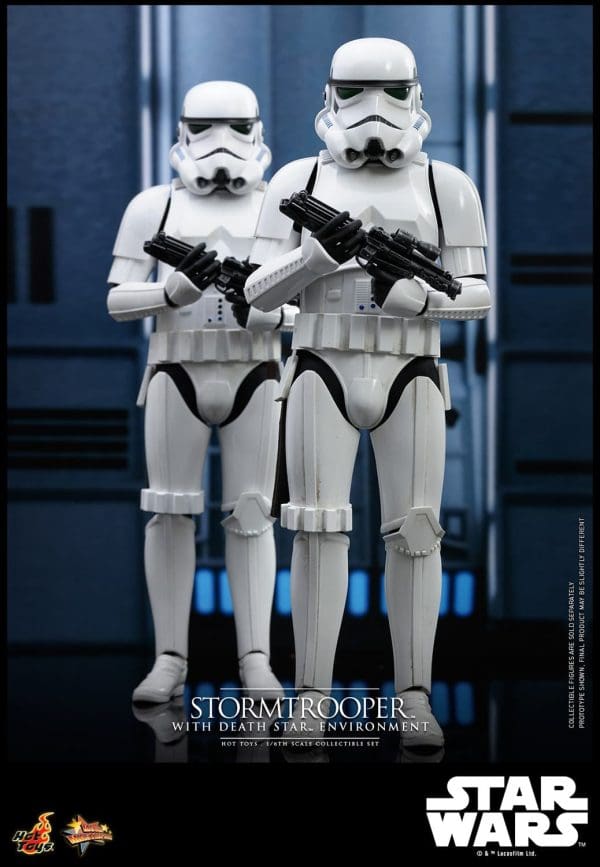 Hot Toys Stormtrooper With Death Star Environment Sixth Scale