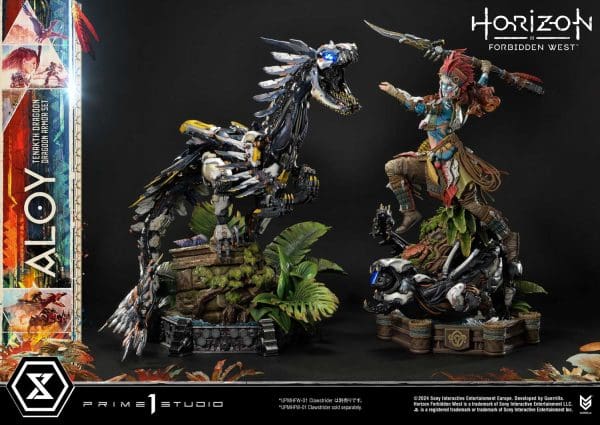 Prime 1 Studio Aloy Statue Tenakth Dragoon Armor Set Horizon