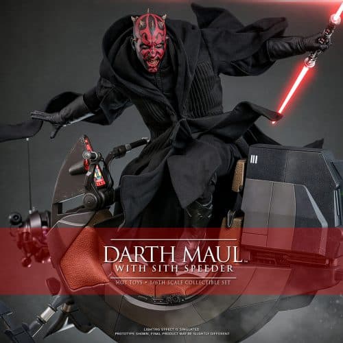 Hot Toys Darth Maul With Sith Speeder Sixth Scale Figure Limited Star Wars Collectible