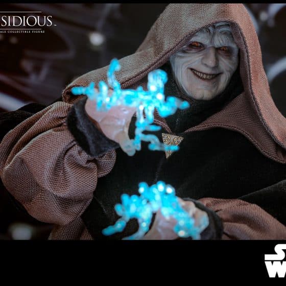 Hot Toys Darth Sidious Sixth Scale Figure Star Wars Limited Collectible