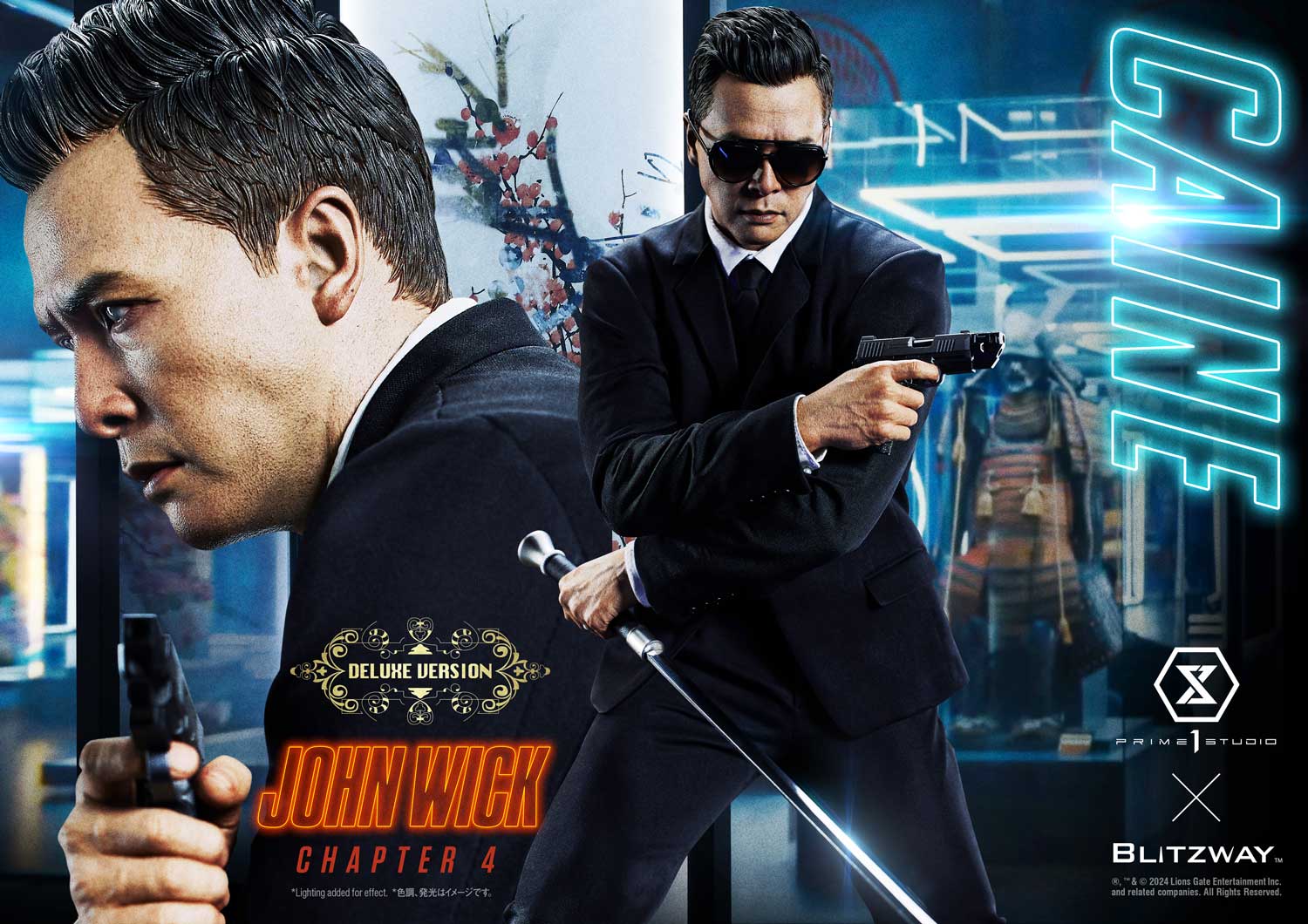 Prime 1 Studio Caine Statue John Wick Chapter 4 Limited Collectible