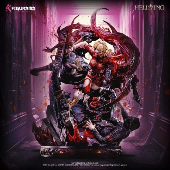Figurama Hellsing Seras Victoria Elite Exclusive Statue 1/5 Scale Limited Collectible