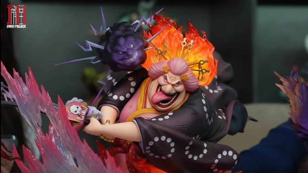 Jimei Palace Big Mom And Kaido With Hakai Statue One Piece Limited