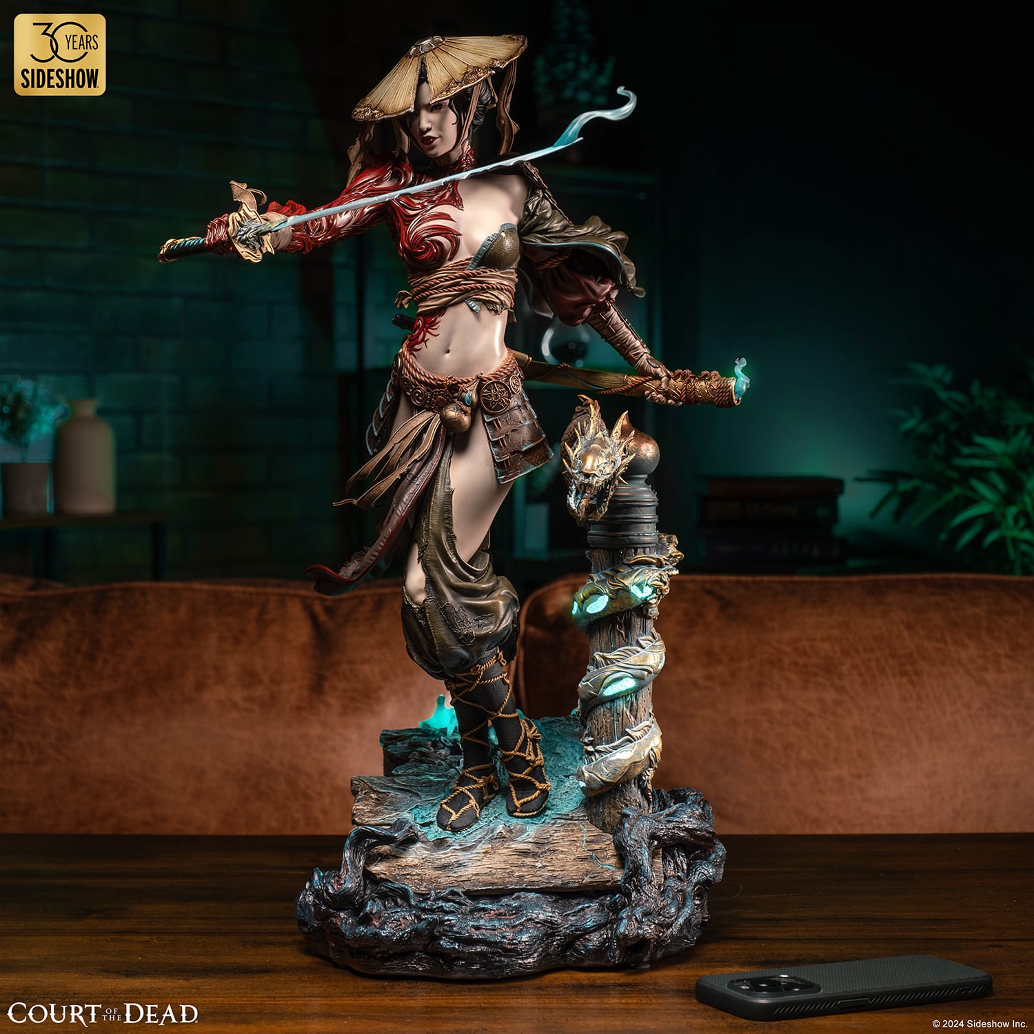 Sideshow Collectibles Slaier The Undying Blade Premium Format Figure Court Of The Dead Limited Statue